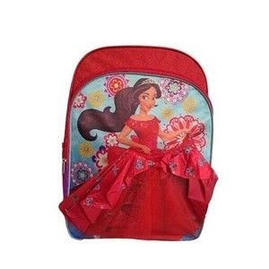 2017 Disney Princess Elena of Avalor Large 16" Backpack School  Book Bag